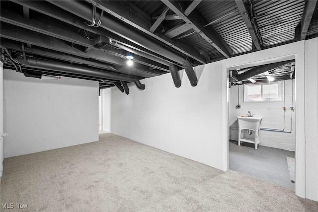 4394 W 139th St, Cleveland, OH 44135 - basement featuring carpet flooring