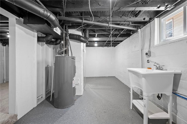 4394 W 139th St, Cleveland, OH 44135 - basement with water heater