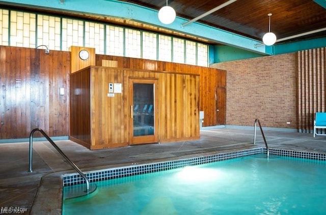 view of pool