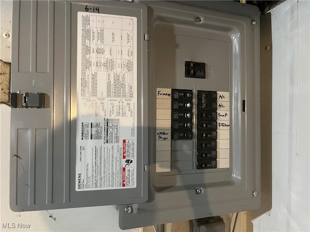 utilities with electric panel