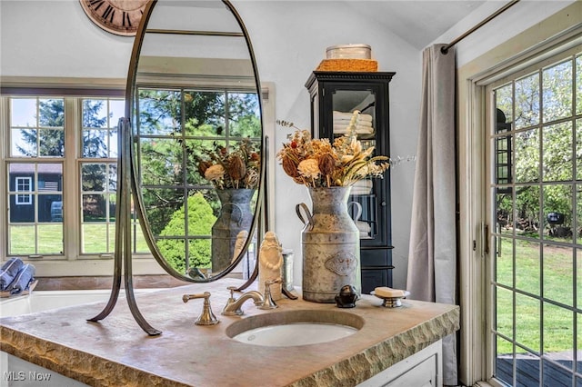 view of room details