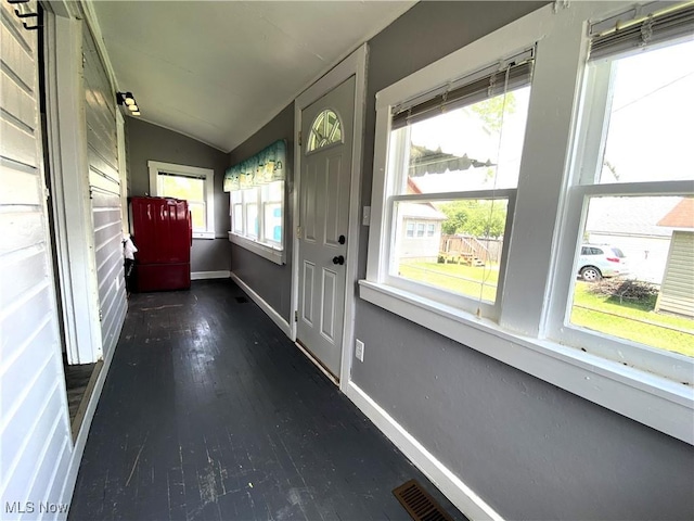 interior space featuring visible vents