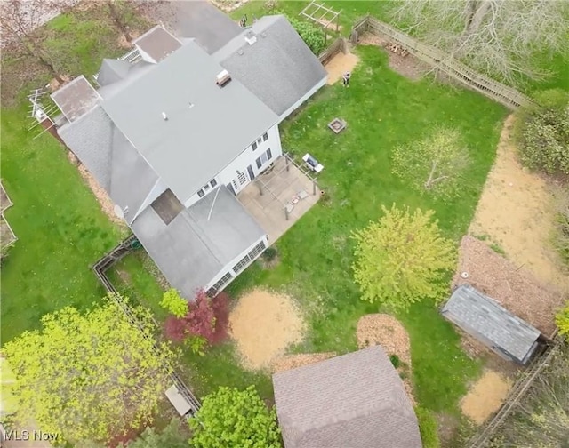 aerial view