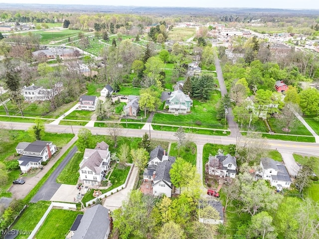 birds eye view of property featuring a residential view