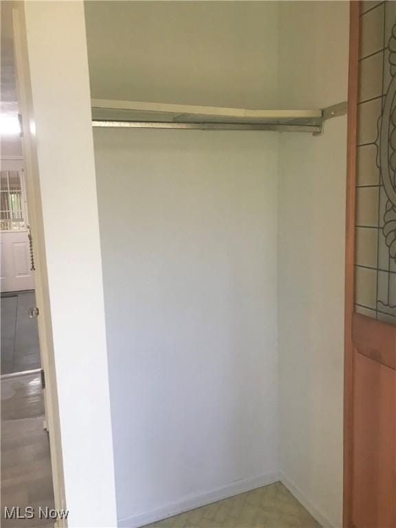 view of closet