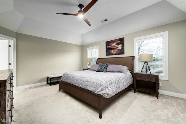 2716 Rocky Ridge Dr, Westlake, OH 44145 - bedroom with light colored carpet, baseboards, and visible vents