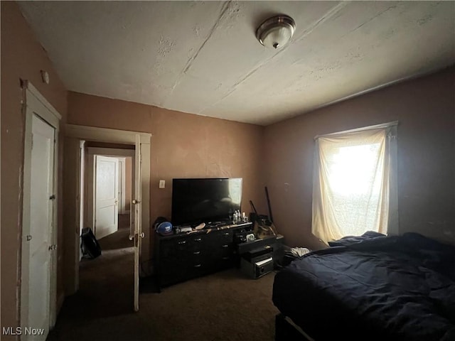bedroom featuring carpet floors