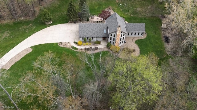 drone / aerial view