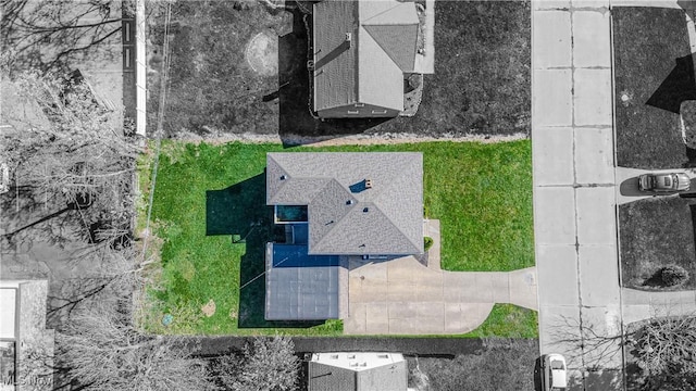 drone / aerial view