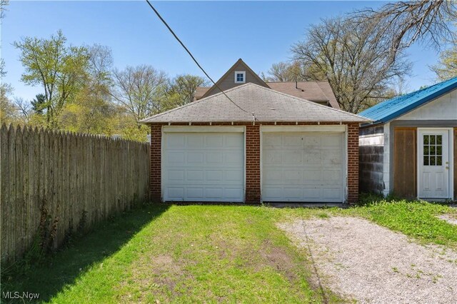 162 S Cedar St, Oberlin, OH 44074 - view of detached garage
