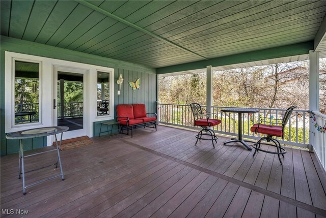 exterior space featuring plenty of natural light
