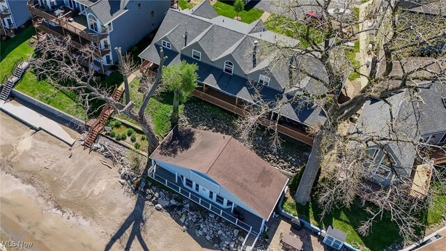 13011 W Lake Rd Unit 3A, Vermilion, OH 44089 - bird's eye view with a residential view