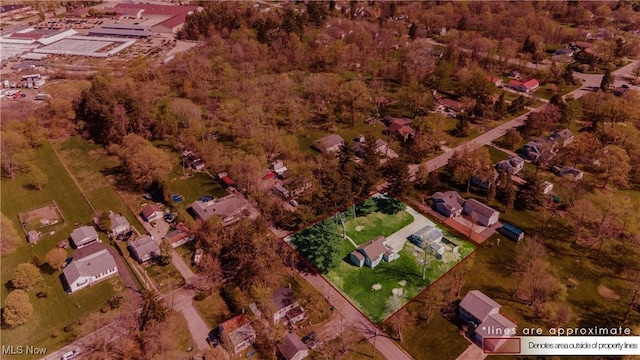 aerial view