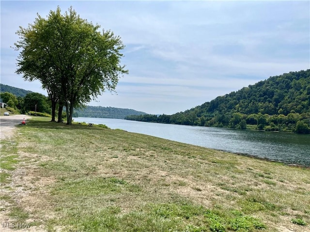 621 Grant St Rear, Rear, Mcmechen, WV 26040 - water view featuring a view of trees