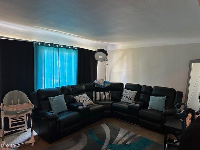 view of living area
