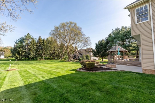view of yard