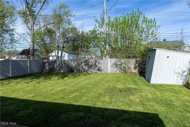 3050 Latimer Ave, Ashtabula, OH 44004 - view of yard with a shed and an outbuilding