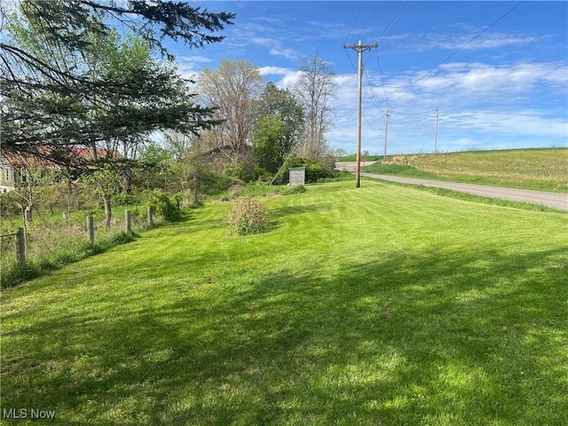 view of yard