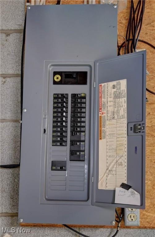 1423 N Wooster Ave, Dover, OH 44622 - utility room with electric panel