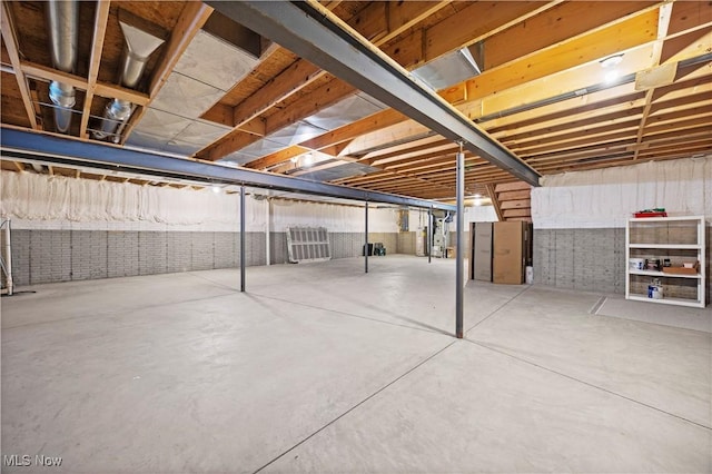 608 Chardonnay Cir, Vermilion, OH 44089 - view of unfinished below grade area