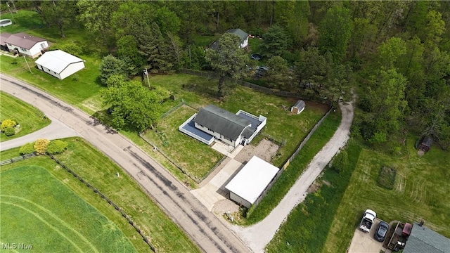 aerial view