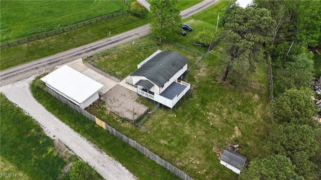 aerial view