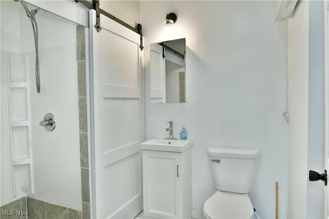 1553 Parkman Rd NW, Warren, OH 44485 - full bath with toilet, walk in shower, and vanity