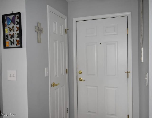 view of entryway