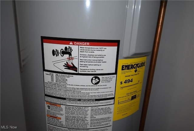 details with water heater
