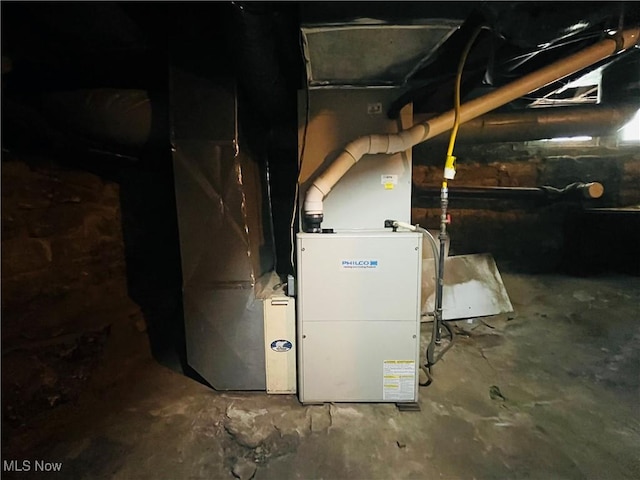 view of utility room
