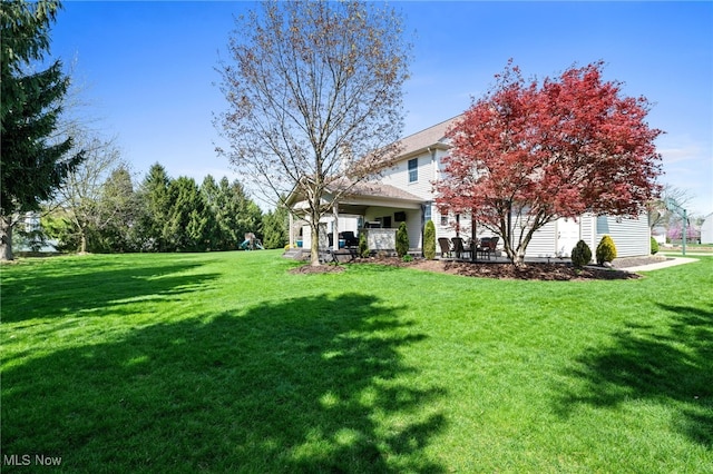 view of yard