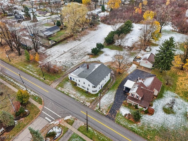 birds eye view of property featuring a residential view