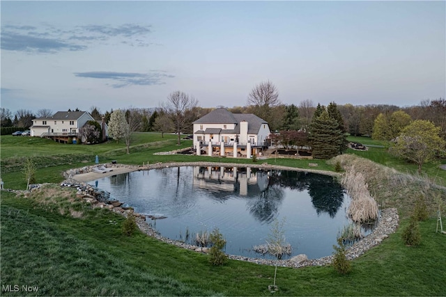 3340 Woodling Way, Medina, OH 44256 - exterior space featuring a water view