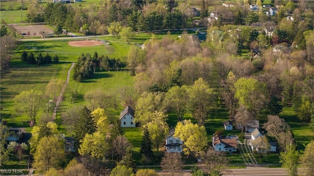 drone / aerial view