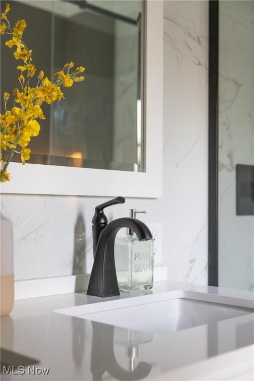 room details featuring a sink