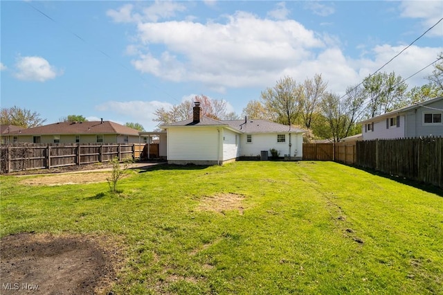 4160 Cambridge Ave, Lorain, OH 44053 - view of yard with a fenced backyard