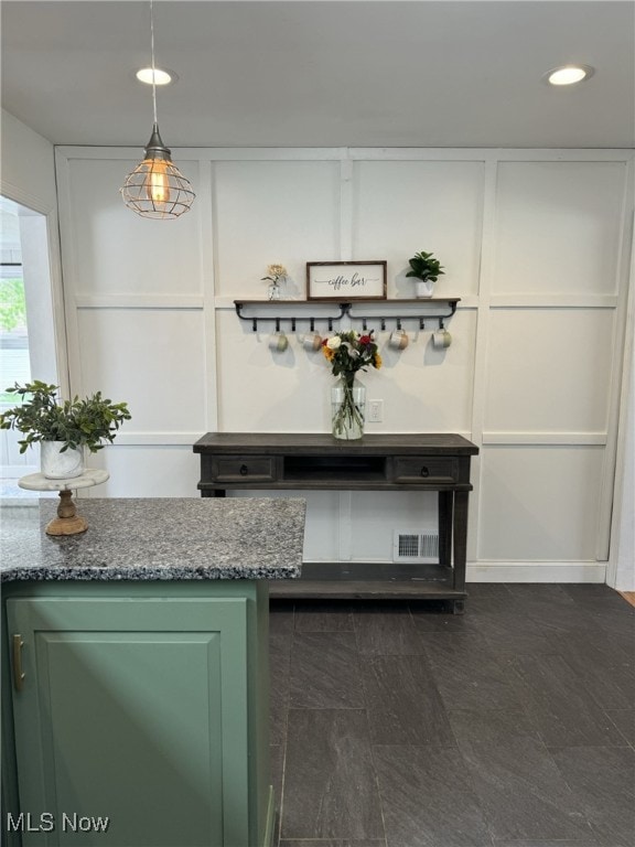 22322 Westwood Rd, Fairview Park, OH 44126 - interior space featuring decorative light fixtures, recessed lighting, and visible vents