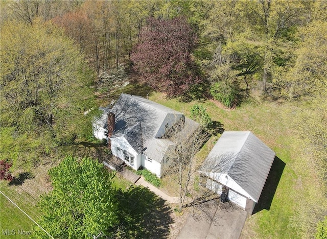 drone / aerial view