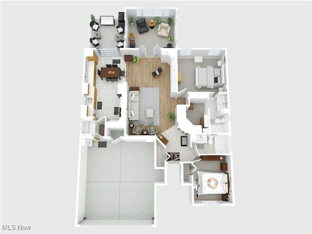 view of layout