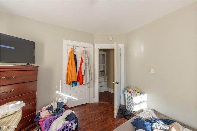 1459 W 107th St, Cleveland, OH 44102 - bedroom with baseboards and wood finished floors