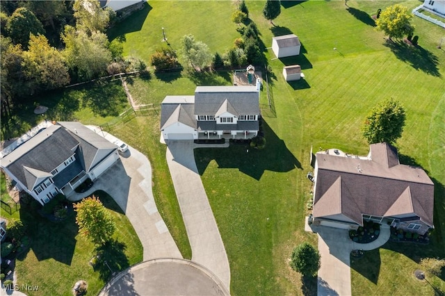 drone / aerial view