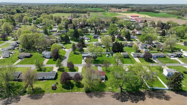 birds eye view of property featuring a residential view