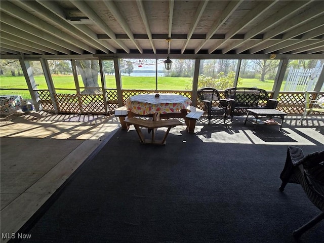 5294 Cottage Dr, Mecca, OH 44410 - view of sunroom / solarium