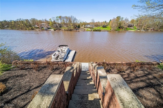 1432 Lake Vue Dr, Roaming Shores, OH 44085 - dock area featuring a water view