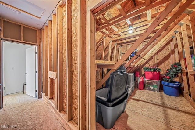 1432 Lake Vue Dr, Roaming Shores, OH 44085 - view of unfinished attic