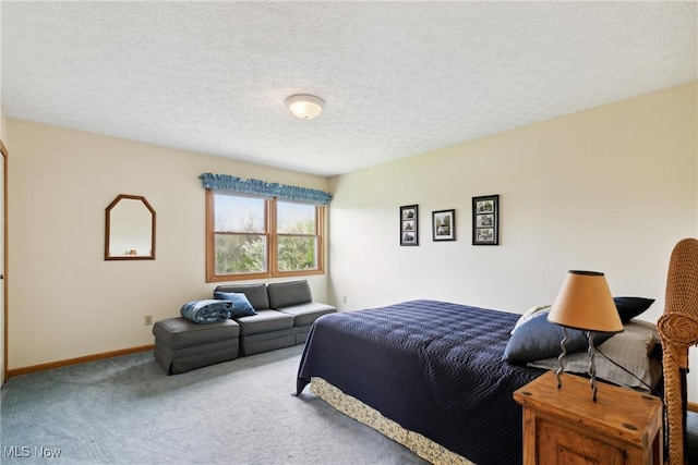 5420 Crystal Cove Cir, Stow, OH 44224 - carpeted bedroom featuring baseboards and a textured ceiling