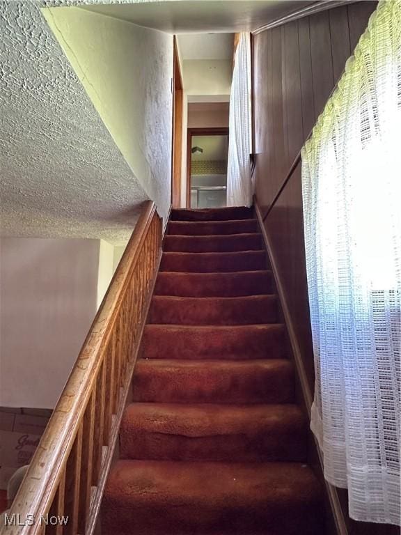 view of stairs
