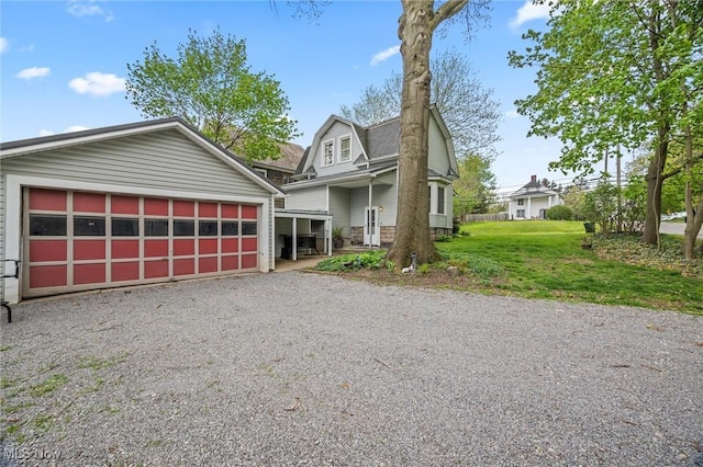 294 Jennings Ave, Salem, OH 44460 - view of front of property with a garage and a gambrel roof