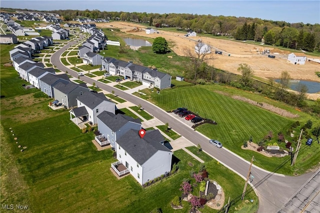 3939 Higgins Dr, Norton, OH 44203 - drone / aerial view with a water view