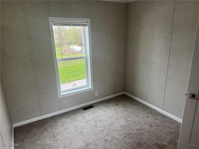 46115 US Highway 36, Coshocton, OH 43812 - empty room with carpet flooring, baseboards, visible vents, and a healthy amount of sunlight